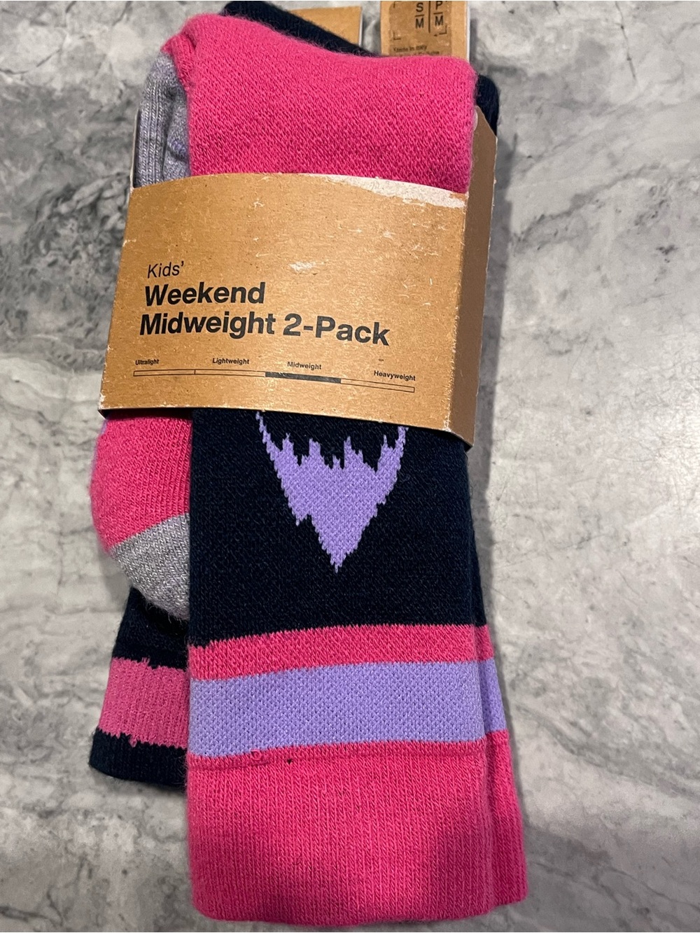 NWT! 2-Pack! Burton Youth Weekend Midweight Socks – 2 Pack!